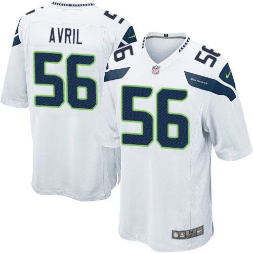 68616d1edd9e6_1 Seahawks #56 Cliff Avril White Youth Stitched NFL Elite Jersey