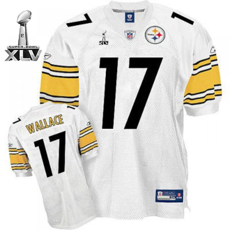 68616d470c479_1 Steelers #17 Mike Wallace White Super Bowl XLV Stitched Youth NFL Jersey