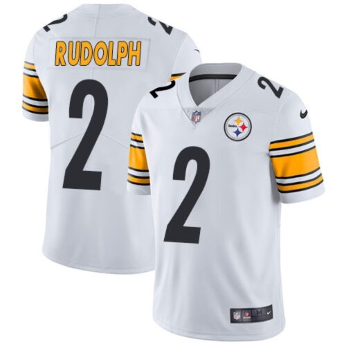 68616d7ecbc79_1 Youth Pittsburgh Steelers #2 Mason Rudolph White 2019 Vapor Untouchable Limited Stitched NFL Jersey
