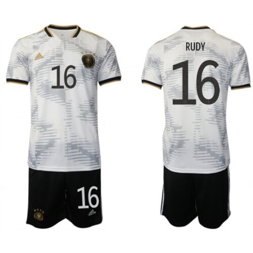 68616df4aff7a_1 Men's Germany #16 Rudy White 2022 FIFA World Cup Home Soccer Jersey Suit
