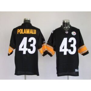 68616f1496d49_1 Steelers #43 Troy Polamalu Black Stitched Youth NFL Jersey