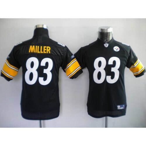 68616f1aacc99_1 Steelers #83 Heath Miller Black Stitched Youth NFL Jersey