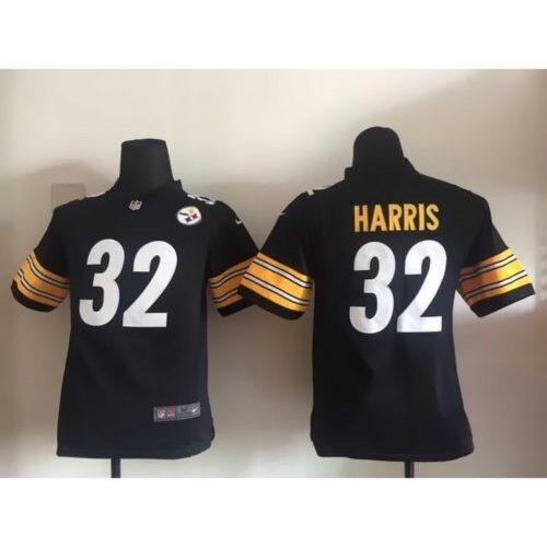 68616f2daaec5_1 Steelers #32 Franco Harris Black Team Color Youth Stitched NFL Elite Jersey