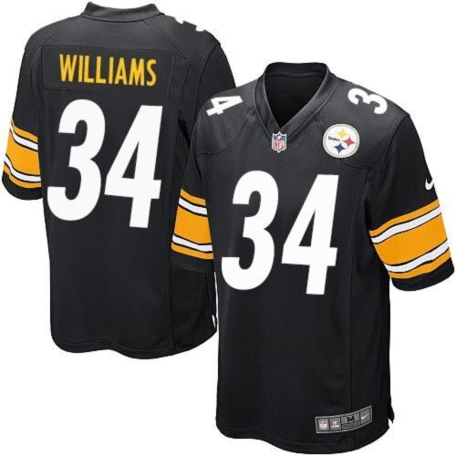 68616f30b3463_1 Steelers #34 DeAngelo Williams Black Team Color Youth Stitched NFL Elite Jersey