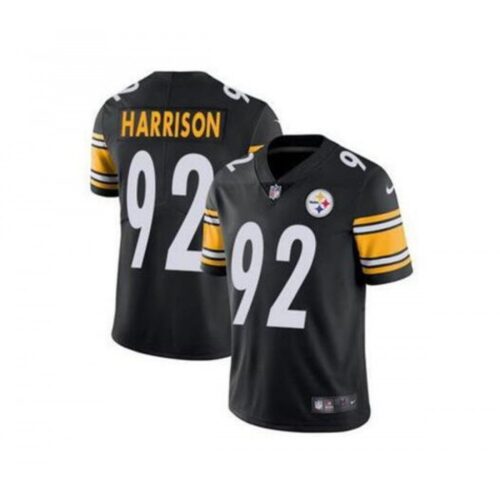 68616ffc1c06f_1 Youth Pittsburgh Steelers #92 James Harrison Black Vapor Untouchable Limited Stitched Jersey