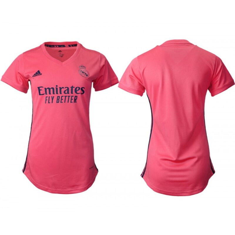 6861706318adf_1 Women's Real Madrid Blank Away Soccer Club Jersey
