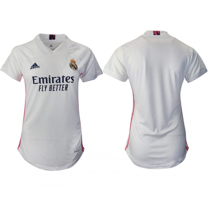 68617065bb1d4_1 Women's Real Madrid Blank Home Soccer Club Jersey