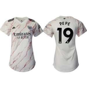 686170b70343a_1 Women's Arsenal #19 Pepe Away Soccer Club Jersey