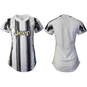 686170c30980f_1 Women's Juventus Blank Home Soccer Club Jersey