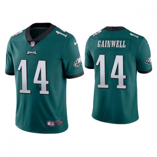 686170d252f8e_1 Youth Philadelphia Eagles #14 Kenneth Gainwell Green Vapor Untouchable Limited Stitched Football Jersey