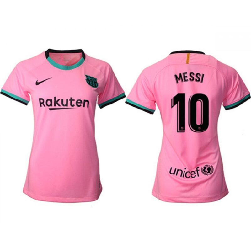 686170d80332e_1 Women's Barcelona #10 Messi Away Soccer Club Jersey
