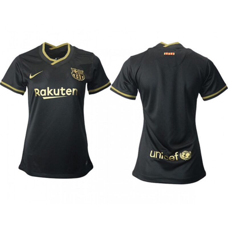 686170e08ac4d_1 Women's Barcelona Blank Away Soccer Club Jersey