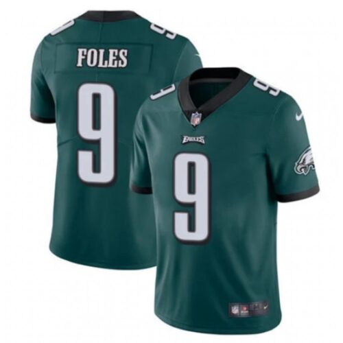 686171033f6d9_1 Youth Philadelphia Eagles #9 Nick Foles Green Vapor Untouchable Limited Stitched Football Jersey