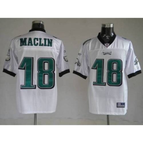 6861712721af8_1 Eagles #18 Jeremy Maclin White Stitched Youth NFL Jersey