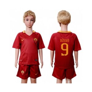 6861712960858_1 Roma #9 Dzeko Home Kid Soccer Club Jersey