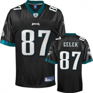 68617150acddf_1 Eagles #87 Brent Celek Black Color Stitched Youth NFL Jersey