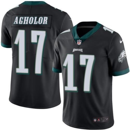 68617170d6c71_1 Eagles #17 Nelson Agholor Black Youth Stitched NFL Limited Rush Jersey