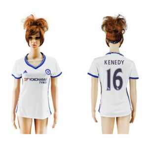 6861718be420e_1 Women's Chelsea #16 Kenedy Sec Away Soccer Club Jersey