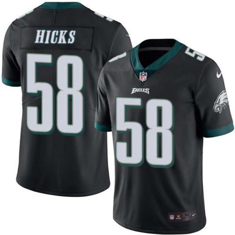 68617193cb175_1 Eagles #58 Jordan Hicks Black Youth Stitched NFL Limited Rush Jersey