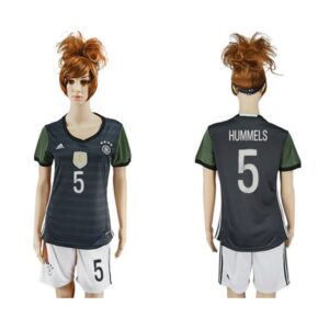 68617198cd1b8_1 Women's Germany #5 Hummels Away Soccer Country Jersey