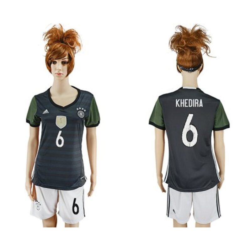 6861719b5ad5c_1 Women's Germany #6 Khedira Away Soccer Country Jersey