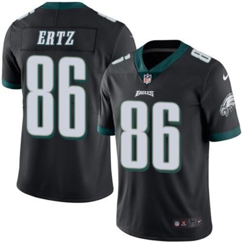 686171a6a0ec5_1 Eagles #86 Zach Ertz Black Youth Stitched NFL Limited Rush Jersey
