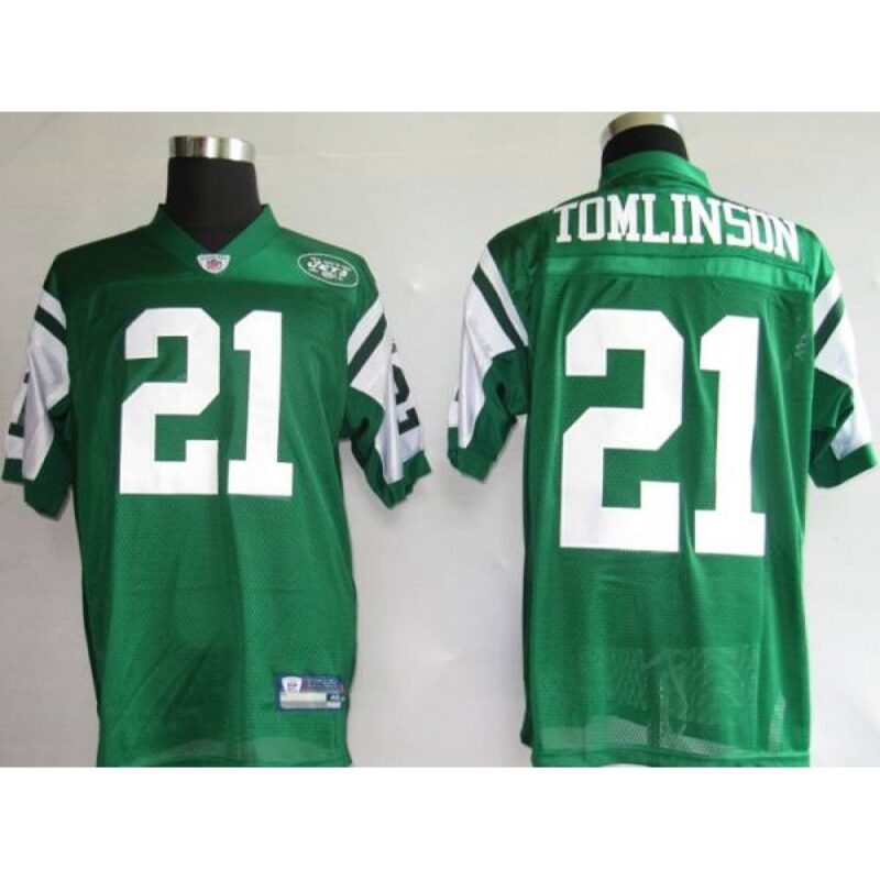 686171d7be285_1 Jets #21 LaDainian Tomlinson Green Stitched Youth NFL Jersey