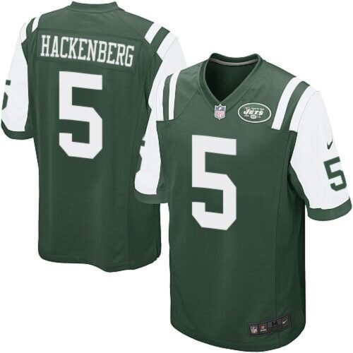 686171f92f0f6_1 Jets #5 Christian Hackenberg Green Team Color Youth Stitched NFL Elite Jersey