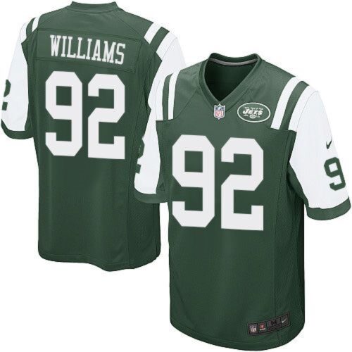 6861720c6d40f_1 Jets #92 Leonard Williams Green Team Color Youth Stitched NFL Elite Jersey