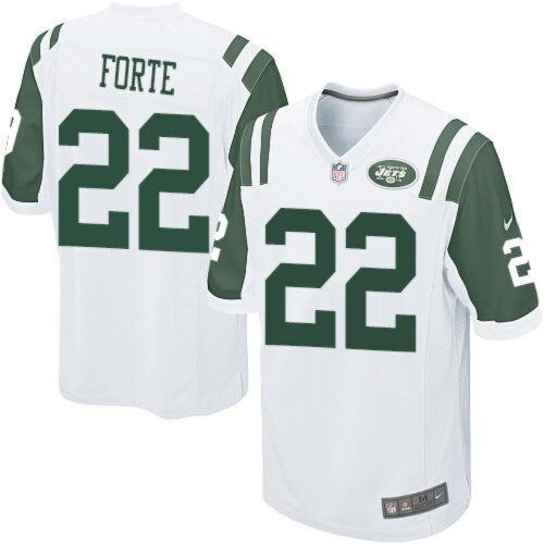 6861724ad54c1_1 Jets #22 Matt Forte White Youth Stitched NFL Elite Jersey