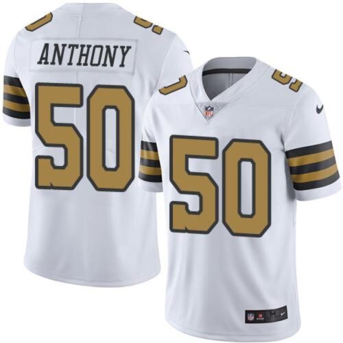 686172847761e_1 Saints #50 Stephone Anthony White Youth Stitched NFL Limited Rush Jersey