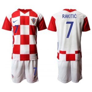 686172902817d_1 Croatia #7 I.Rakitic Home Kid Soccer Country Jersey