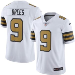686172950ffcf_1 Saints #9 Drew Brees White Youth Stitched NFL Limited Rush Jersey