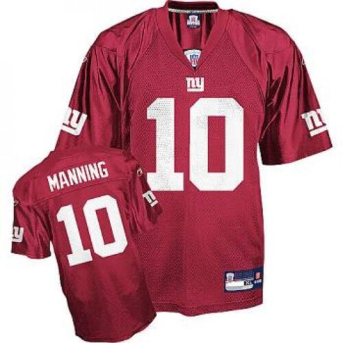 6861733ad9156_1 Giants #10 Eli Manning Red Stitched Youth NFL Jersey