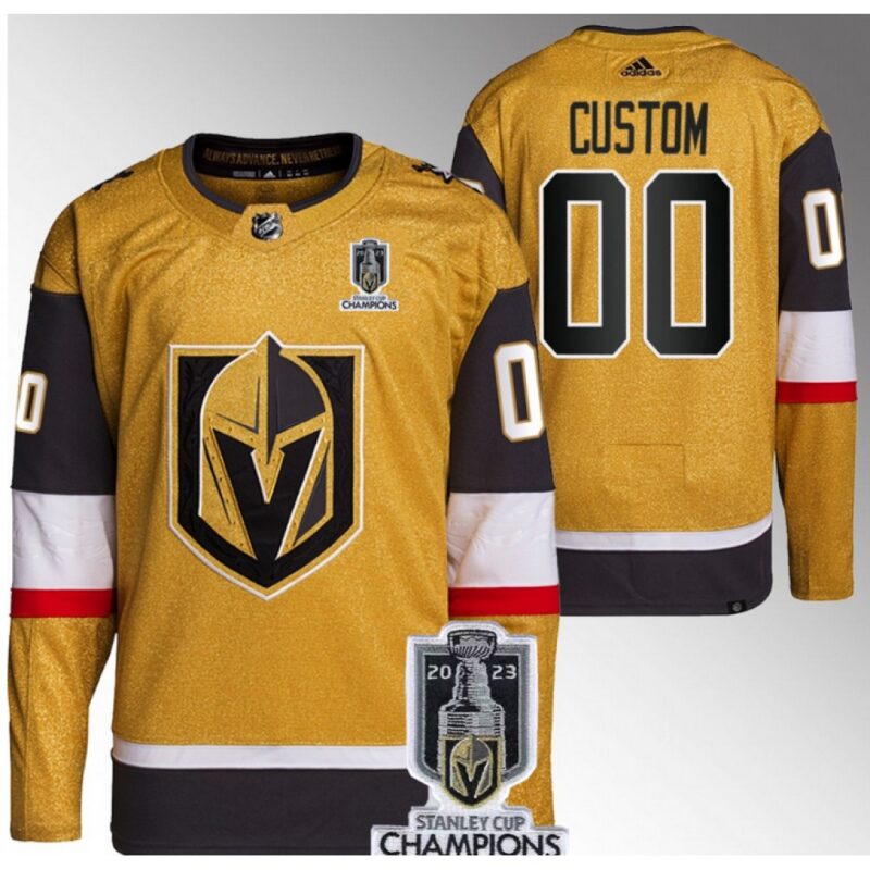 686173788408d_1 Men's Vegas Golden Knights Active Player Custom Gold 2023 Stanley Cup Champions Stitched Jersey