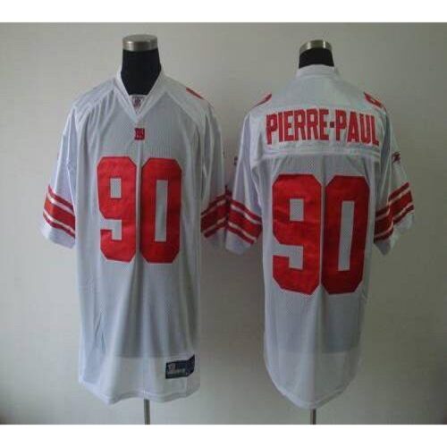 6861738eeddc8_1 Giants #90 Jason Pierre-Paul White Stitched Youth NFL Jersey