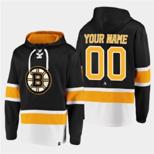 6861739c4f3c3_1 Men's Boston Bruins Active Player Custom Black All Stitched Sweatshirt Hoodie