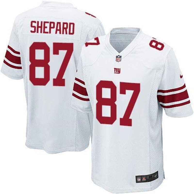 686173a1e6924_1 Giants #87 Sterling Shepard White Youth Stitched NFL Elite Jersey