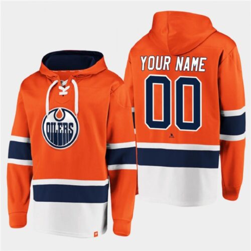 686173b2ab4ae_1 Men's Edmonton Oilers Active Player Custom Orange All Stitched Sweatshirt Hoodie