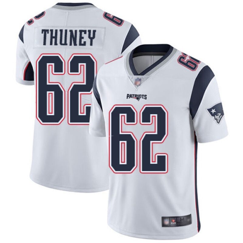 6861740090d96_1 Youth New England Patriots #62 Joe Thuney White Vapor Untouchable Stitched NFL Jersey
