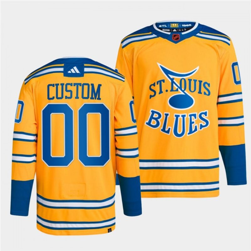 68617404d3adb_1 Men's St. Louis Blues Custom Yellow 2022-23 Reverse Retro Stitched Jersey
