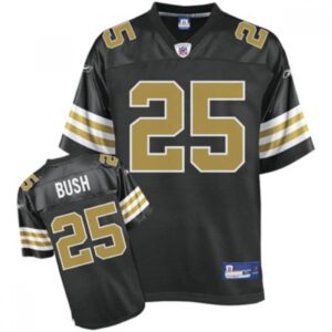 6861741ae0a42_1 Saints #25 Reggie Bush Black Stitched Youth NFL Jersey
