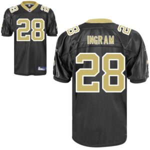 6861742507ce8_1 Saints #28 Mark Ingram Black Stitched Youth NFL Jersey