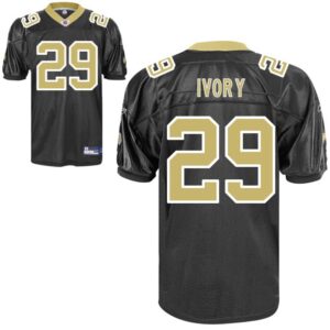 686174278e570_1 Saints #29 Chris Ivory Black Stitched Youth NFL Jersey