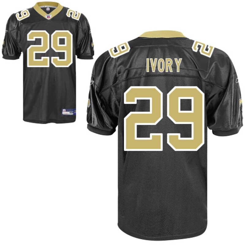 686174278e570_1 Saints #29 Chris Ivory Black Stitched Youth NFL Jersey