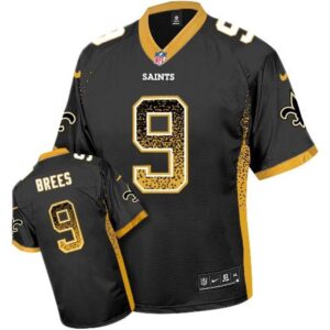 6861745a280ac_1 Saints #9 Drew Brees Black Team Color Youth Stitched NFL Elite Drift Fashion Jersey