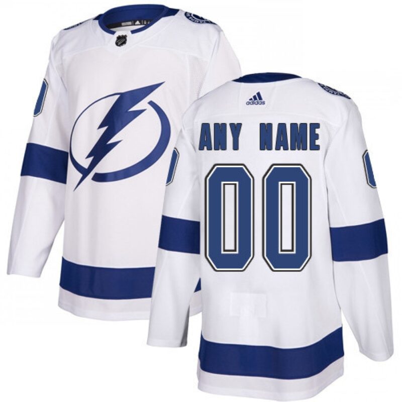 68617472c67d4_1 Men's Tampa Bay Lightning White Custom Name Number Size NHL Stitched Jersey