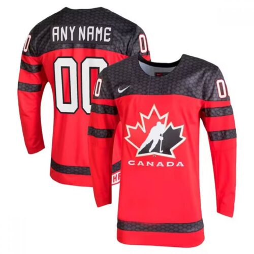 6861748296ee7_1 Men's Canada Custom Red Stitched Jersey