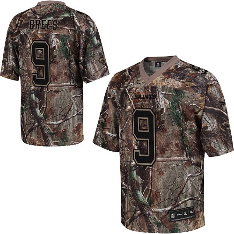 686174941e6ef_1 Saints #9 Drew Brees Camouflage Stitched Realtree Collection Youth NFL Jersey