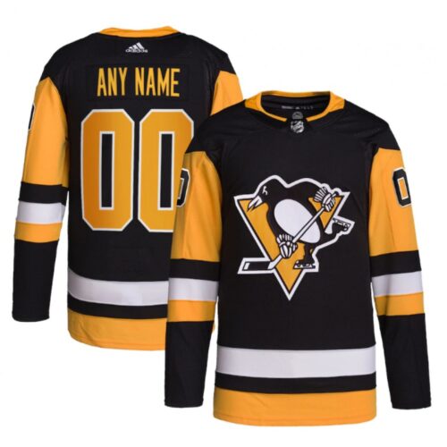 686174a9ac50a_1 Men's Pittsburgh Penguins Custom Black Home Stitched Jersey